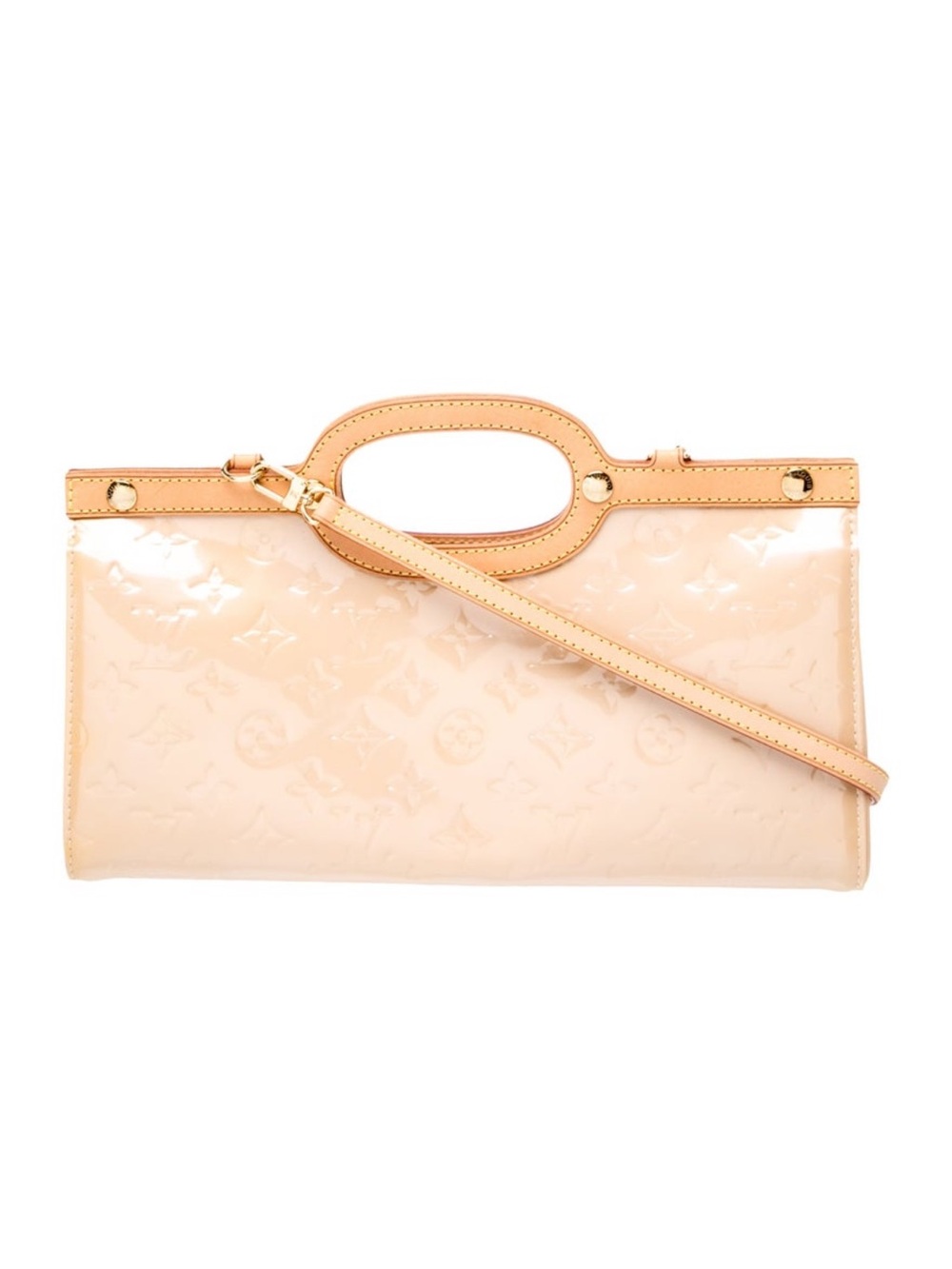 Louis Vuitton Roxbury Drive Monogram Vernis Bag Nude Shoulder Bag | Brand New